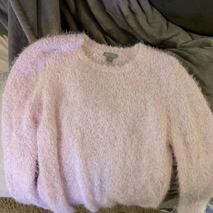 Women’s Pink Falls Creek Fuzzy Sweater!!